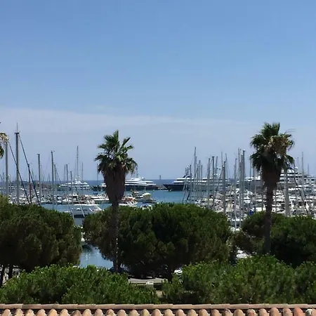Appartement Terrasse Magnifique Vue Mer Et Yachts Antibes Buitenkant foto